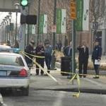 In a 2003 fatal pedestrian crash in Seaport Boulevard, multiple police agencies responded. A turf war between city and State Police continues to complicate policing issues in the fast-growing neighborhood.